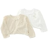 【アウトレット】 Biquette Club ボレロ(80～130cm)　春物 キムラタンの子供服 オフホワイト 90 ( 10367x10567-151a )