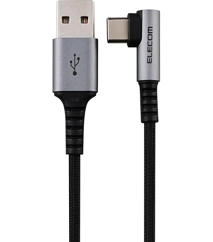 ⭐️A USB Type C ケーブル 約0.3m 5本セット L字型 ⭐️A USB Type C ケーブル 約0.3m 5本セット L字型 Amazon.