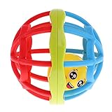 Baosity 幼児　パズル　　ハンド　ボール　キャッチ　ソフト　歯の痛み緩和　全2サイズ - 9cm