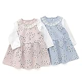 dolcina(ドルチーナ) 花柄ワンピース (80～140cm) キムラタンの子供服 (33366-171a) ピンク 100