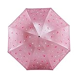 Ho-mart折りたたみ 傘 雨傘 日傘 晴雨 兼用 の レディース 傘 UV カット 【UV 100 遮光】 で 軽い かわいい かさ ポケット (6)