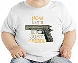 Now let's all just be cool オーガニックベビーTシャツ 12 - 18 Months