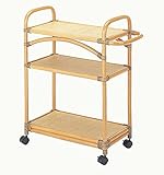 今枝商店 ラタン ワゴンラック W-785