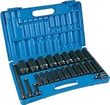 Grey Pneumatic (1324D) 1/2' Drive 24-Piece Deep Socket Set [並行輸入品]