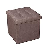 EPCTEK 収納ベンチ 収納スツール チェア 折たたみ ベンチ　オットマン 応接チェア　収納ボックス コンパクト スペース活用　一人暮らし　引っ越し祝い