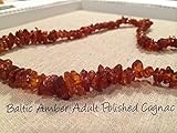 Baltic Amber Necklace for Adults Polished Cognac by Baltic Amber [並行輸入品]