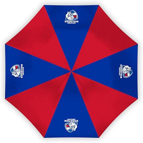 Western Bulldogs AFL Footy Compact Umbrella