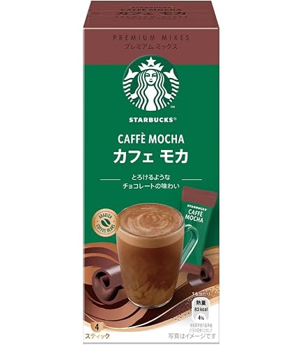 Amazon.co.jp: スターバックス(R) プレミアムミックス カフェ モカ 4本