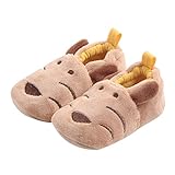 Domybest 秋冬 幼児用靴 子供用ファーストシューズ ベビー小児靴 小さな動物のパターン かわいい 写真小道具 出産お祝い 滑り止め 柔らか 0-18ヶ月に適して