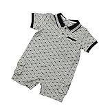 [アルマーニベビー] ARMANI BABY ベビー服 半袖ショートオール VKM18BUGRY 12Mサイズ