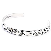 ホピ族バングル goodvibrations グッドバイブレーション 正規取扱店】good vibrations イーグル＆ココペリ デザイン ホピ