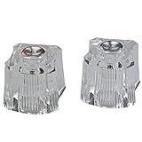 BrassCraft Mfg SH2535 Trend Kitchen and Bathroom Faucet Handles for Kohler Faucets, Clear Acrylic by