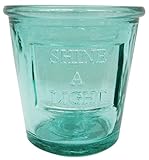 丸和貿易 花瓶 ロストミリー ポットガラスベース ライトブルー 400682302