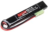 バトントレーディング (Baton Trading) 電動ガン用リポバッテリー 7.4v1100mAh ［ 40C - 20C ］ ショートスティック B-LIPO-E-74-1100-STICK