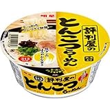 明星 評判屋のとんこつラーメン 80g×12個