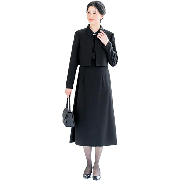 Amazon.co.jp: [ELENA] エレナ ロング丈 ブラックフォーマル