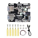 Yahboom USB 3.0 HUB拡張ボードドッキング USB 3.0*4 対応メカニカルエンジニア、ROSロボットワゴンはラズベリーパイ5、Horizon、Jetson Nano、Jetson Orinをサポート Windows 7/8/10、Mac対応