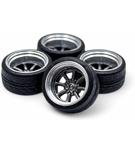 Amazon | 1/64 ホイール ミニカー 深リム 10mm (n1) | ラジコン