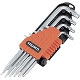 TRUSCO(トラスコ) ヘックスローブレンチセット 9本組 TTW-9S