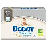 Size 3-sensitive (5-10?kg) Nappies Dodot Total 40?couches by Dodot