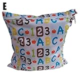 Nice Days（ナイス　ディズ） おむつポーチ おむつバッグ 防水ポーチ 可愛い 抗菌 消臭 マルチ収納 お出かけ 温泉 スポーツ 大活躍 (5#)