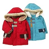 【アウトレット】La Chiave ミリタリーコート (80～130cm) キムラタンの子供服 レッド 80 ( 53360x53560-154 )