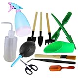 Zhhlaixing 園芸道具 Garden Planting Tools Mini Succulent Plants Transplanting Miniature Hand Tools Set