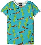 【Villervalla】 ヴィッレヴァッラ  Tシャツ アニマルプリント トカゲ LIZARD 104 青 113CV