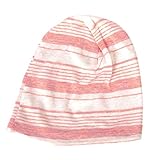 (カジュアルボックス)CasualBox ベビー Linen ボーダー オーガニックコットン ワッチ フリーサイズ 赤ちゃん帽子 charm チャーム(レッド)