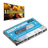Kinhank 500G ポータブル外付けゲームハードドライブディスク 111000+ゲーム内蔵 Batocera 33ゲームシステム ノートパソコン/PC/Windows/用 (ゲームパッドなし)