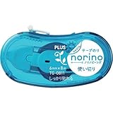 プラス ノリノビーンズ  しっかり貼れる ブルー (39094) 39094 テープのり
