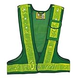 多機能ベスト (緑/黄)【代引不可】 スポーツ レジャー DIY 工具 作業着 [並行輸入品]
