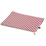 不二貿易  ファブリックケース 幅30cm レッド 大 29216