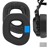 Geekria イヤーパッド Sport 互換性 パッド コルセア Corsair HS80 Max/ HS80 USB Wired/ HS80 RGB Wireless Gaming ヘッドホンに対応 パッド イヤー/イヤーカップ (冷却ジェル/黒）