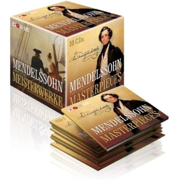 Amazon.co.jp: Mendelssohn – The Great Edition (40CD): ミュージック A Mendelssohn Portrait 40 CD + CD-ROM