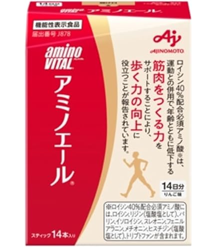 Amazon | 味の素 アミノバイタル アミノエール 30本入箱 ロイシン 必須
