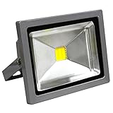 LED投光器 20W 電球色 (約3000K) 防水