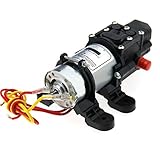 電磁DC 12V 4L/MIN 小型 汎用 ダイヤフラム ウｫ―ターポンプ ミニブレード 高圧