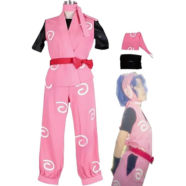 Amazon.co.jp: LUCKYCOS 忍たま 乱太郎 くノ一 コスプレ衣装 忍たま