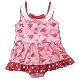 盛夏SWIMMING WEAR(スイミングウエア) 2WAY女児マリン柄スイムワンピース 95cm /P NO.C-4866216