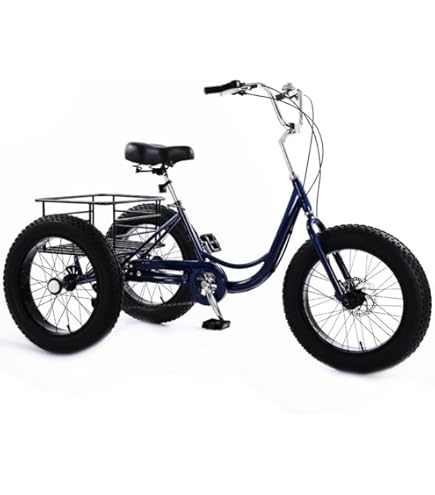 Amazon | 折りたたみ式三輪自転車 高齢者用 三輪クルーザーバイク20