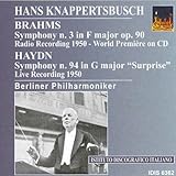 Brahms: Symphony No.3 / Haydn: Symphony No.94