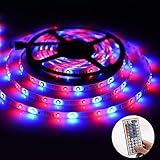Ledgle 16.4ft LED Light Strip LED Strip Lights 300LEDs SMD3528 LED Strip Lighting RGB Color Changing