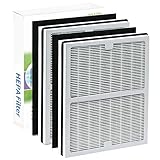 2パックiaf-h-100 a HEPAフィルタセット&カーボンfor Idylis Air Purifiers ac-2119、iap-10 – 100、iap-10 – 150、モデル# iaf-h-100 a、iafh100 a、Includes 2 HEPA & 2カーボンフィルタ