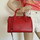 スヌーピー コーチ カバン Coach Red Snoopy Bennett Limited Edition Mini Satchel Bag [並行輸入品]