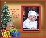 Grandma's Best Gift of All! - Christmas Picture Frame Gift by Expressly Yours! Photo Expressions