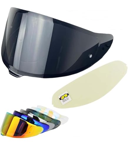 Amazon | T's ミラーシールド SHOEI CWR-F2R PINLOCK チタンシルバー