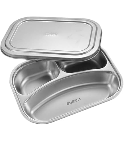 Amazon.co.jp: ステンレス ランチプレート ステンレススチールの