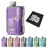 【Ⅲ】Aspire GOTEK X Ⅲ POD Kit｜アスパイア ゴテック エックス 3｜出力調整機能 遂に搭載！｜FlavorKitchenオリジナルミニポーチ付属｜VAPE ベイプ 電子タバコ スターターキット 1200mAh｜ メッシュコイル (Purple)