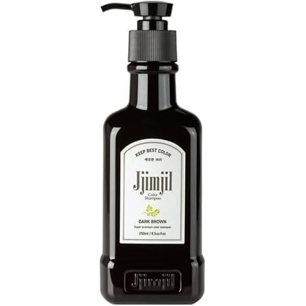 Jjimjil ジムジル　ダークブラウン　カラーシャンプー Amazon | Jjimjil ジムジル カラーシャンプー ダークブラウン